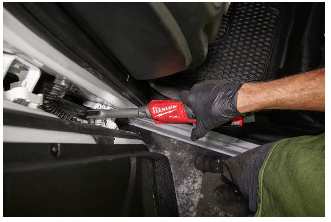 Milwaukee M12 FUEL™ INSIDER™ Pass-Through Ratchet – Body and Sockets Only (M12FPTR-0)