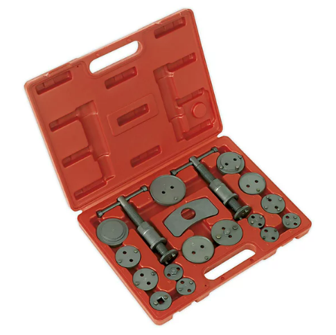 Sealey 
Brake Piston Wind-Back Tool Kit 21pc