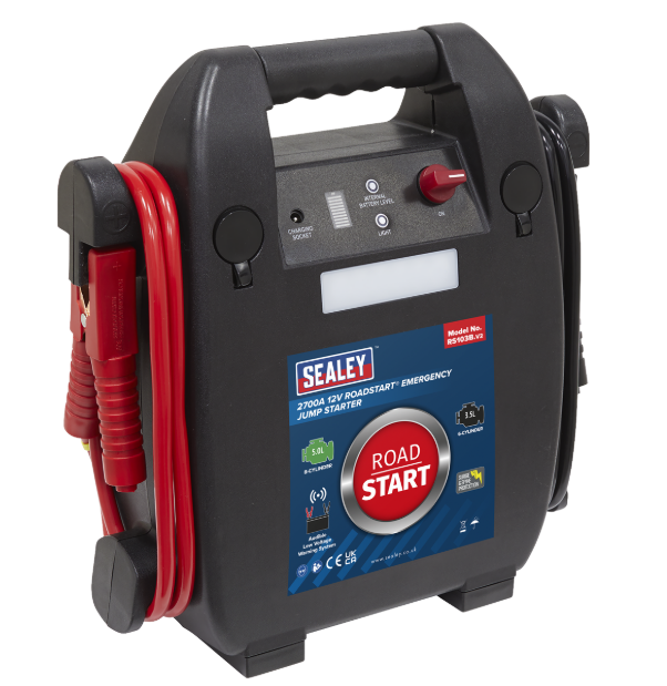 Sealey 
RoadStart® 12V Emergency 8-Cylinder Jump Starter 5L