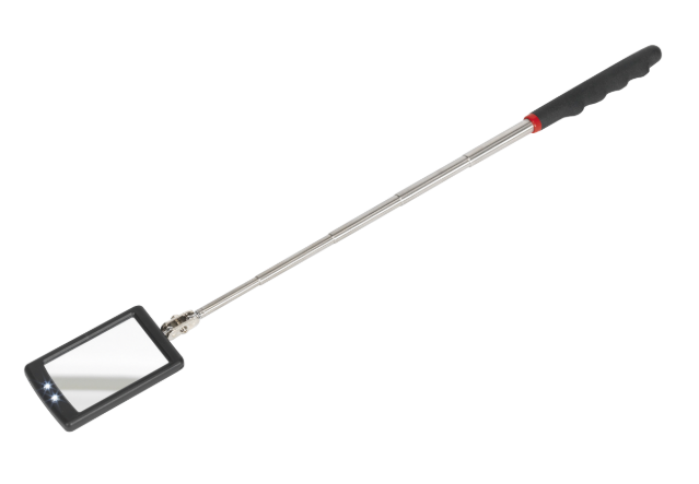Sealey 
Siegen Telescopic Inspection Mirror with 2 LEDs 52 x 83mm