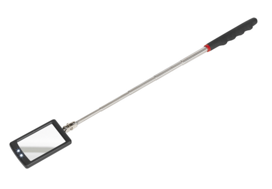 Sealey 
Siegen Telescopic Inspection Mirror with 2 LEDs 52 x 83mm
