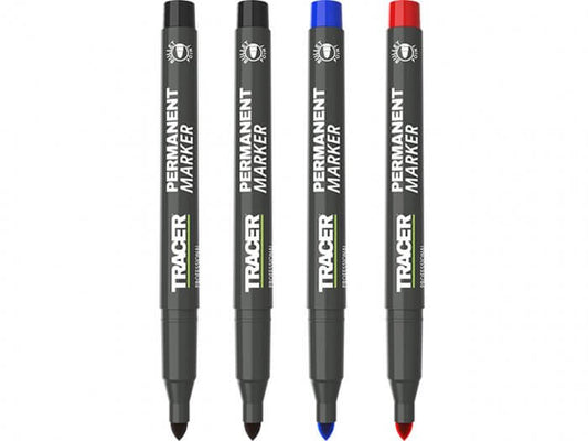 Tracer APMK1 4 Pack of Permanent Construction Markers