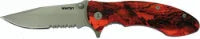 Whitby Orange Camo Lock Knife