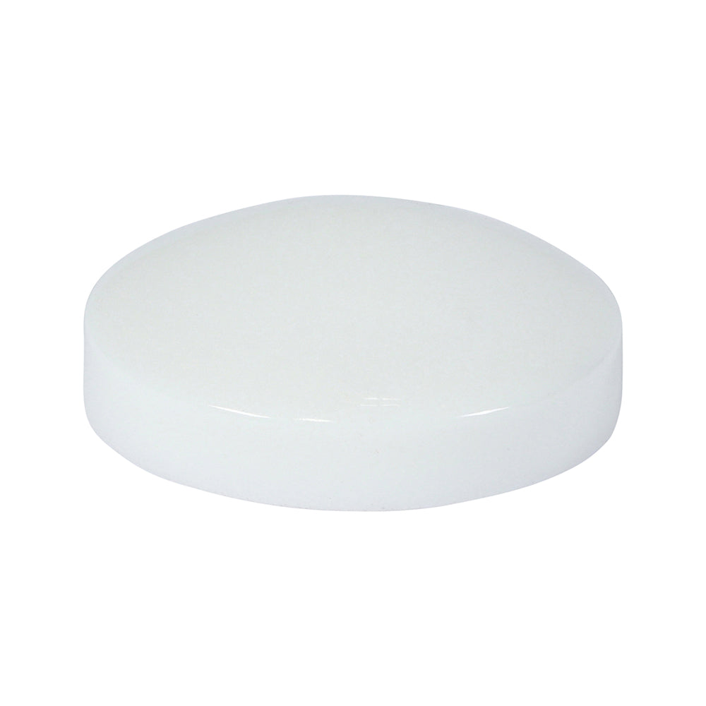 Timco - Two Piece Screw Caps - White To fit 3.5 to 4.2 Screw