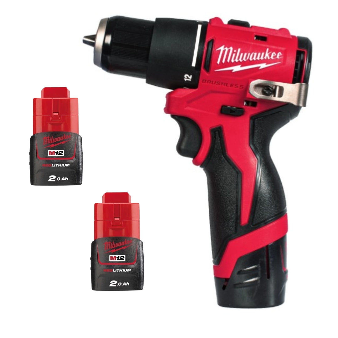 Milwaukee M12 compact brushless percussion drill (NEW GEN) - 4933500423