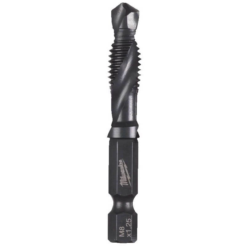 Milwaukee M8 x 57mm 1/4" Hex HSS-G Combi Drill Tap