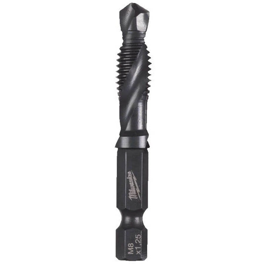 Milwaukee M8 x 57mm 1/4" Hex HSS-G Combi Drill Tap