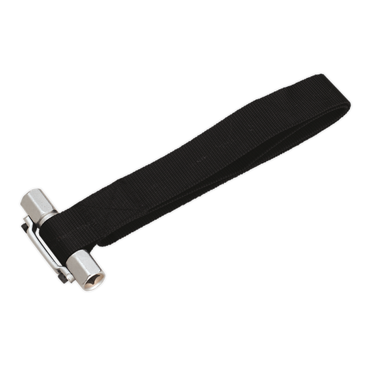 Sealey 
Oil Filter Strap Wrench 3/8" & 1/2"Sq Drive 300mm Capacity