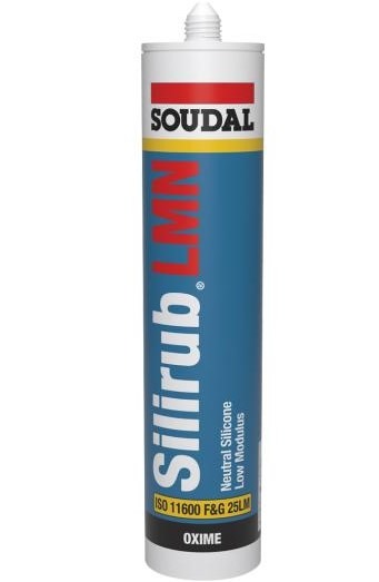 Soudal 114574 Silirub LMN Brilliant White 300ml