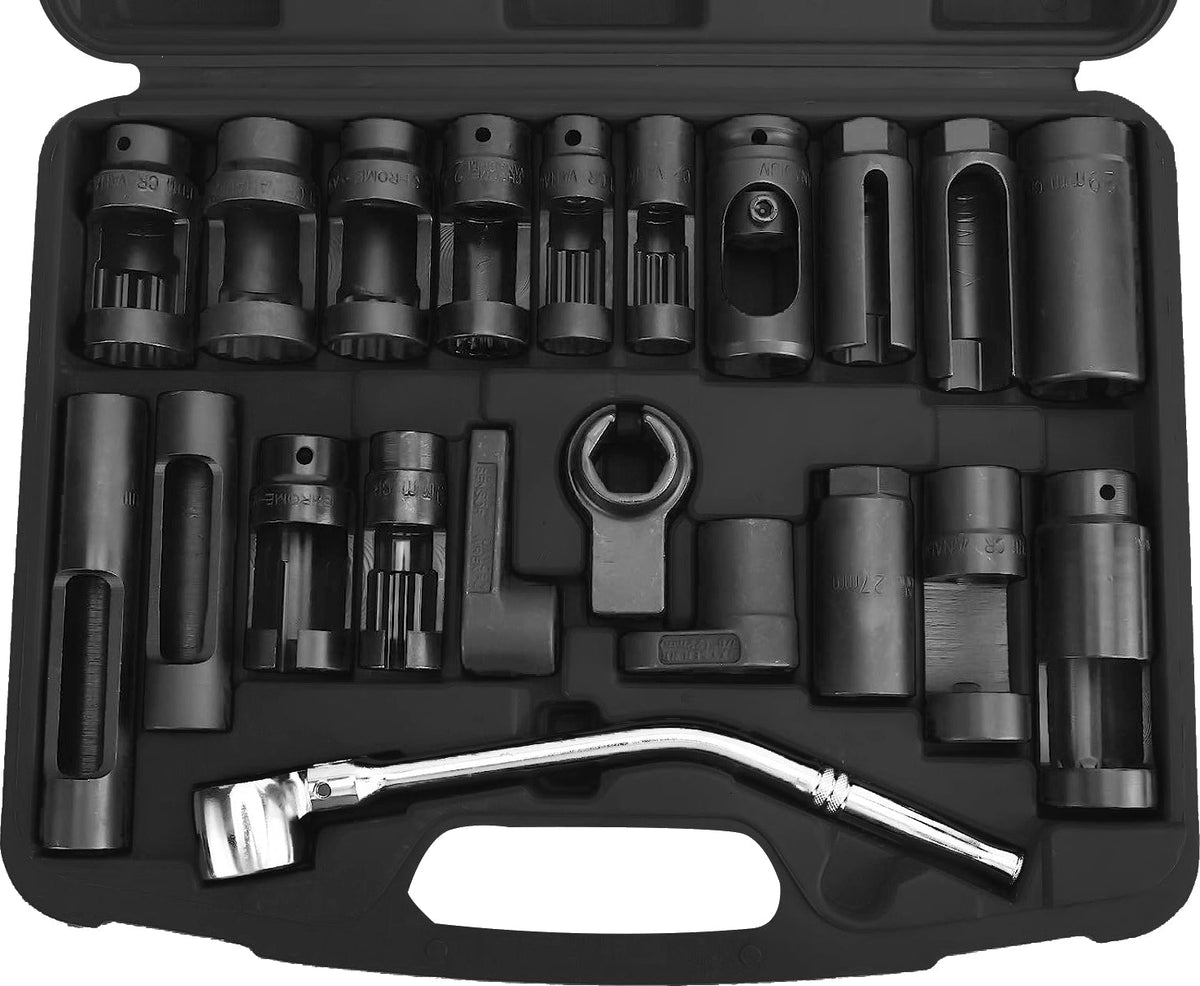 Powerhand Oxygen Sensor Socket Kit - 21 Piece - SIN-900.0601