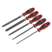 Sealey 
Premier Smooth Cut Engineer’s File Set 200mm 5pc