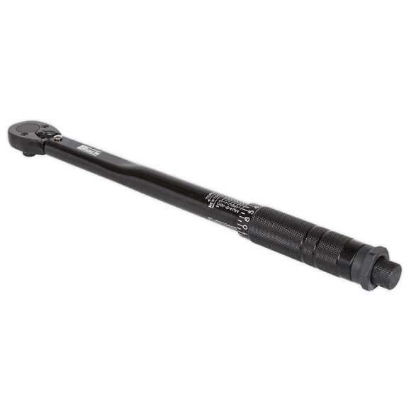 Sealey Premier Black Calibrated Micrometer Torque Wrench 3/8"Sq Drive - AK623B
