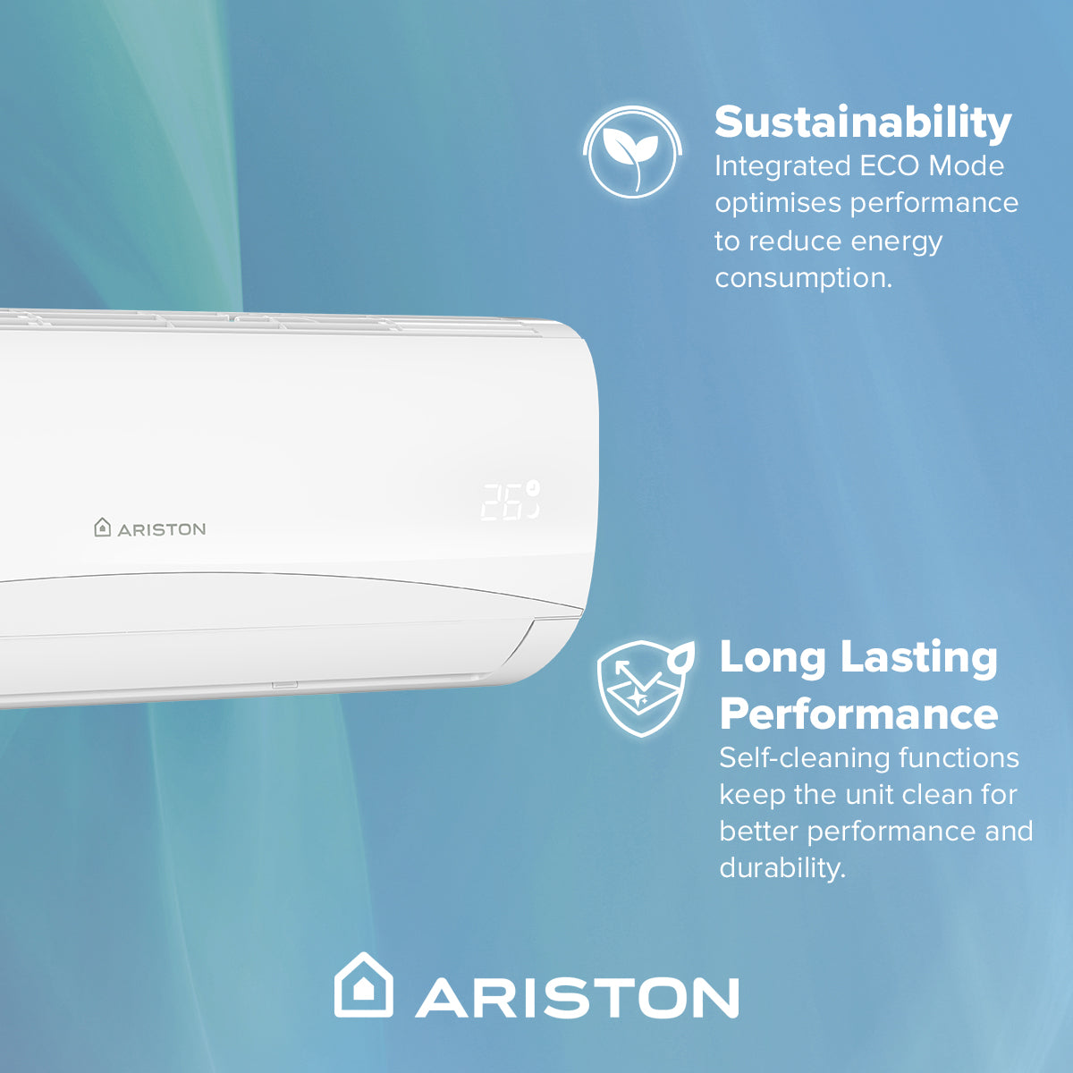 Ariston Prios Net 35 Wi-Fi Air Conditioner — 12000 BTU 3.5kW Heating & Cooling Split System A++/A+ 🔴 Pre-order Product