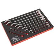 Sealey 
Premier Imperial Combination Spanner Set 11pc