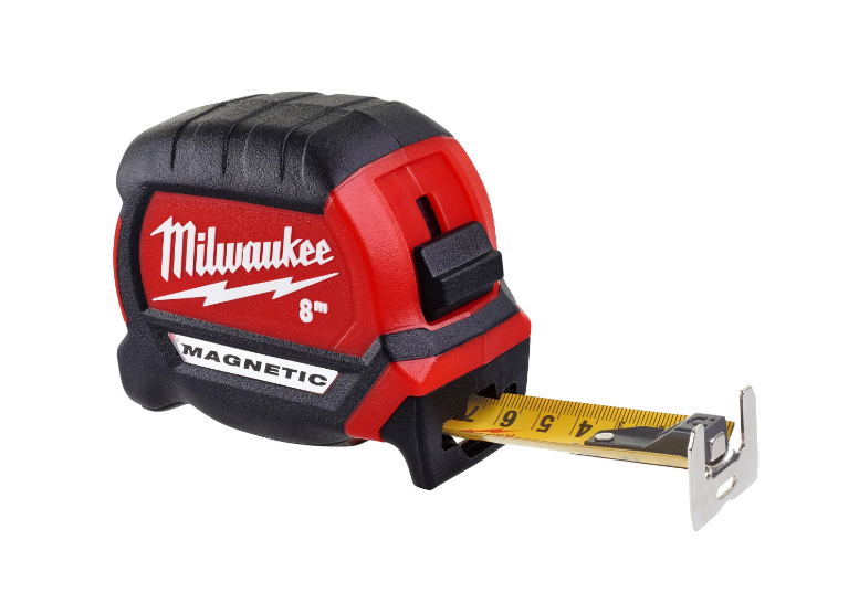 Milwaukee 4932464600 Magnetic Tape Measure Gen 3 8m