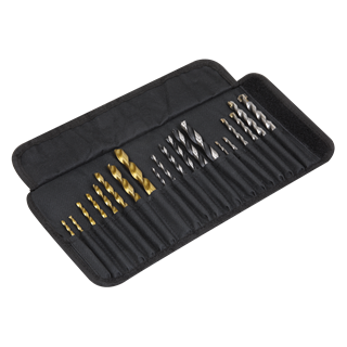 Sealey AK4720 1/4" Hex Assorted Drill Bit Set - 20 Piece