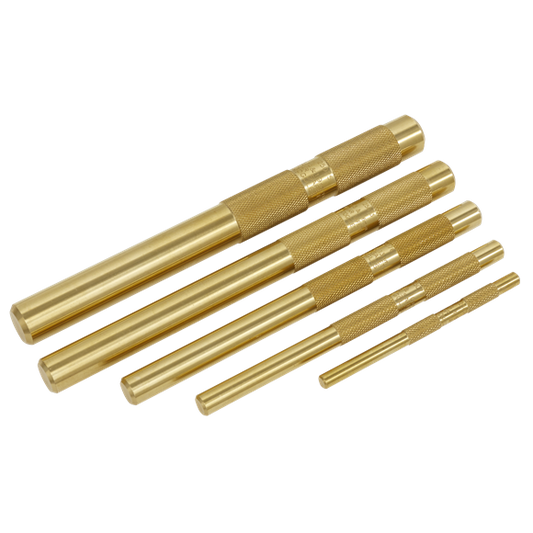 Sealey 
Brass Punch Set 5pc