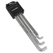 Sealey 
Premier Extra-Long Stubby Element Hex Key Set 9pc