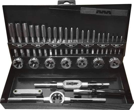 Powerhand SIN-450.0002 Metric Tap & Die Set - 32 Piece