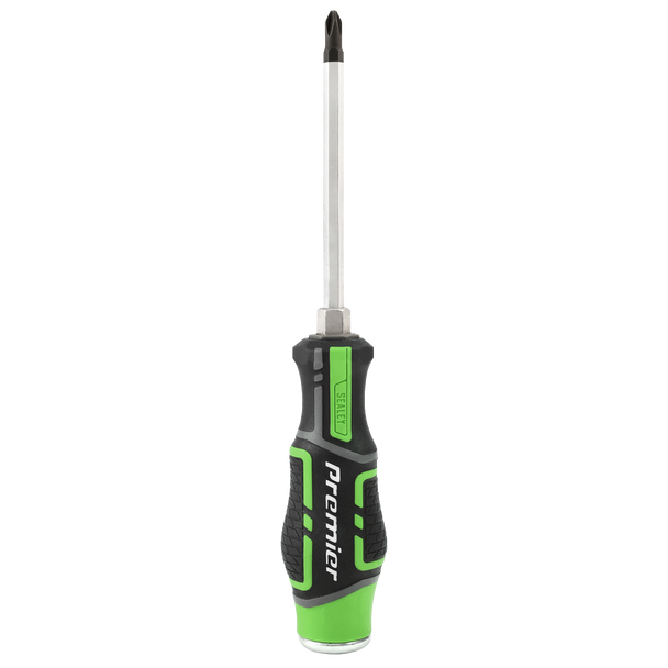 Sealey 
Premier Hammer-Thru Screwdriver Set 6pc - Hi-Vis Green