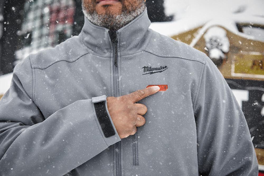 Milwaukee M12HJGREY5-0 M12 Heated Jacket - Various Sizes