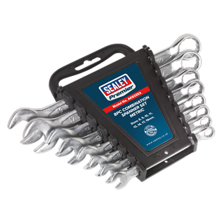 Sealey 
Premier Combination Spanner Set 8-19mm 8pc