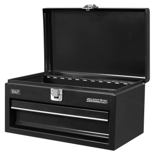 Sealey 
Superline Pro® Mini Toolbox with Drawer - Black