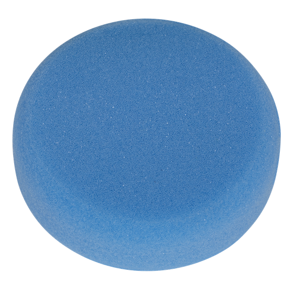 Sealey 
Hook-and-Loop Buffing & Polishing Foam Head 80 x 25mm - Blue/Medium