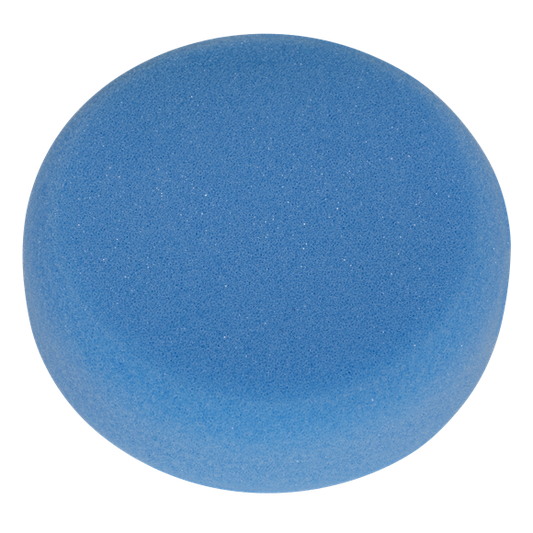 Sealey 
Hook-and-Loop Buffing & Polishing Foam Head 80 x 25mm - Blue/Medium