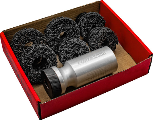 Powerhand SIN-300.4000 Impact Stud & Hub Cleaning Kit - 7 Piece