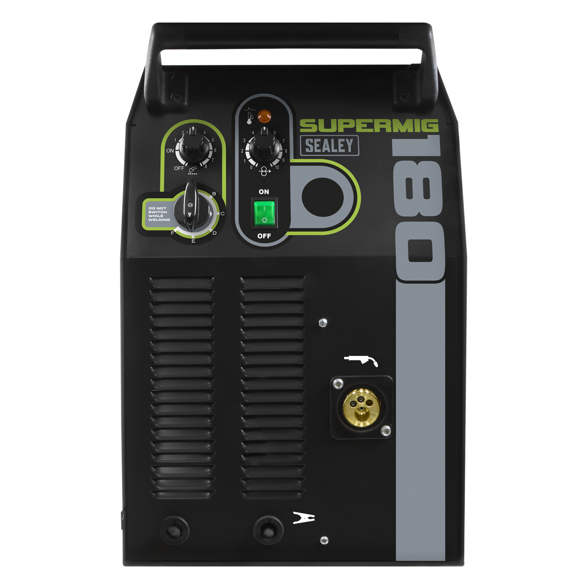 Sealey 
Professional Gas/Gasless MIG Welder with Binzel® Euro Torch 180A 230V