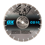 Ox Tools  CG10-300/20 General Purpose Contractor Diamond Blade - 10 x 300 x 20mm