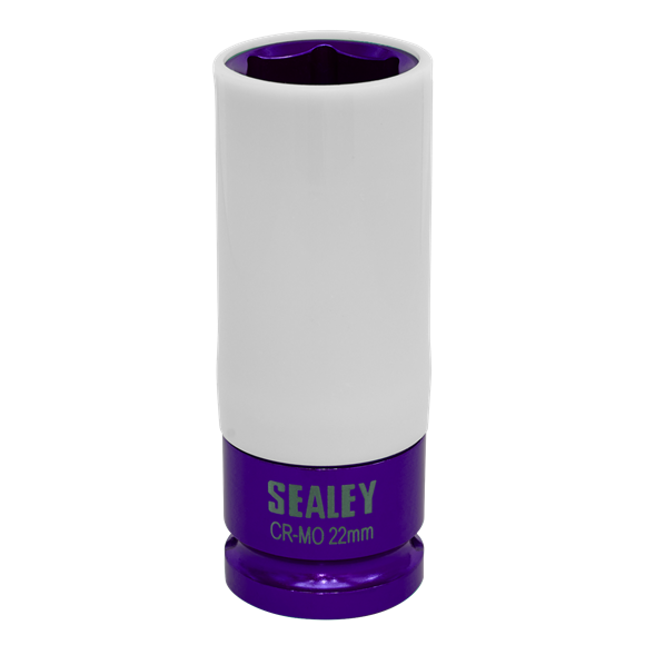 Sealey 
Alloy Wheel Impact Socket 1/2"Sq Drive 22mm