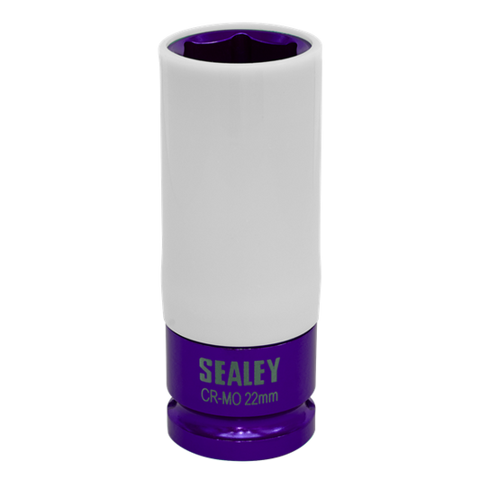 Sealey 
Alloy Wheel Impact Socket 1/2"Sq Drive 22mm