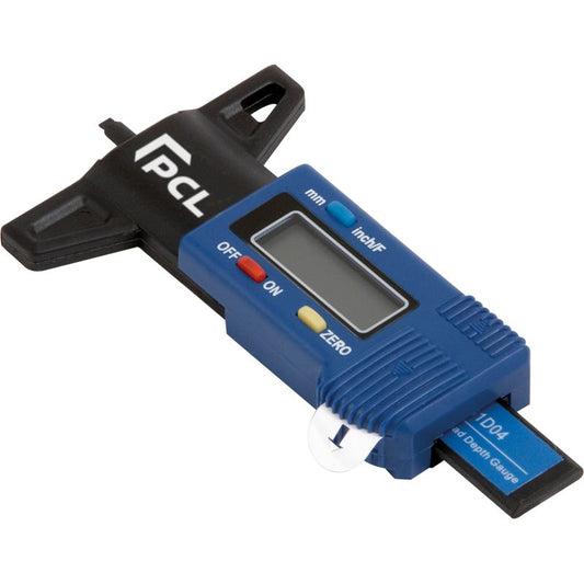 PCL DTDG1D04 Digital Tyre Tread Depth Gauge 0 - 25mm