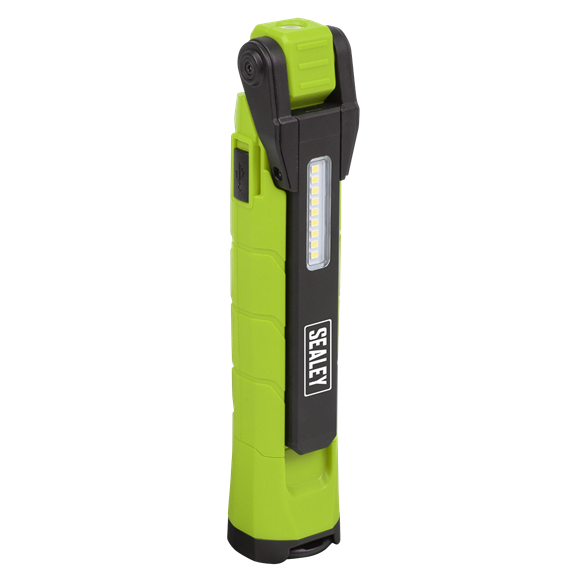 Sealey 
Rechargeable 360° Inspection Light 10W & 2 x 4W SMD LED - Green