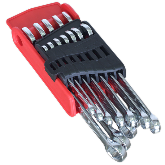 Sealey 
Premier Lock-On™ Combination Spanner Set 12pc