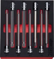 Boxo 3/8" Spline Long Bit Socket Set In EVA Foam