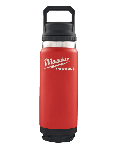 Milwaukee 4932493465 Packout Bottle Chug Lid Red - 710ml