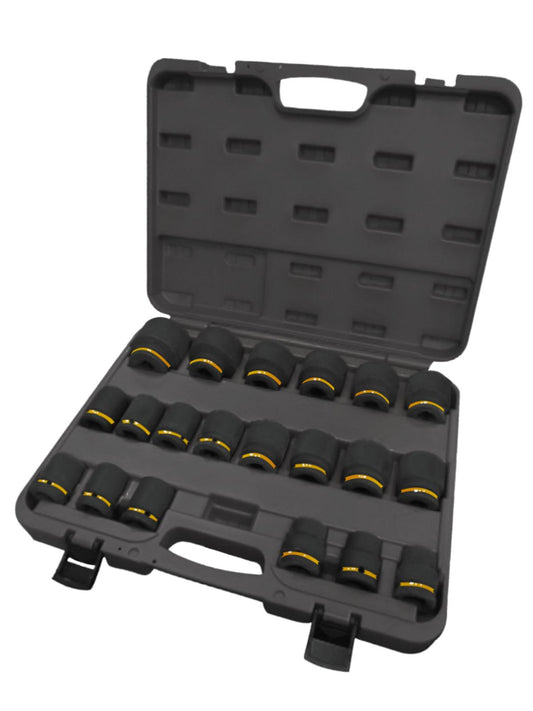 Powerhand KI-K34-1 3/4" Shallow Impact Socket Set - 20 Piece