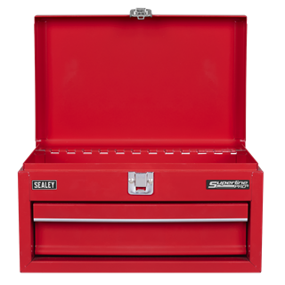 Sealey 
Superline Pro® Mini Toolbox 1 Drawer - Red
