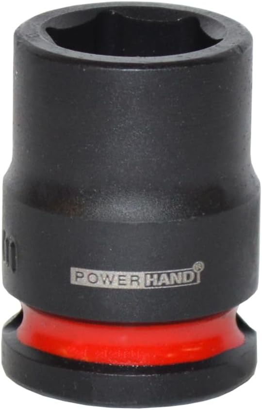 Powerhand KI-K38-1 3/8" Colour Coded Impact Socket Set Shallow & Deep - 40 Piece