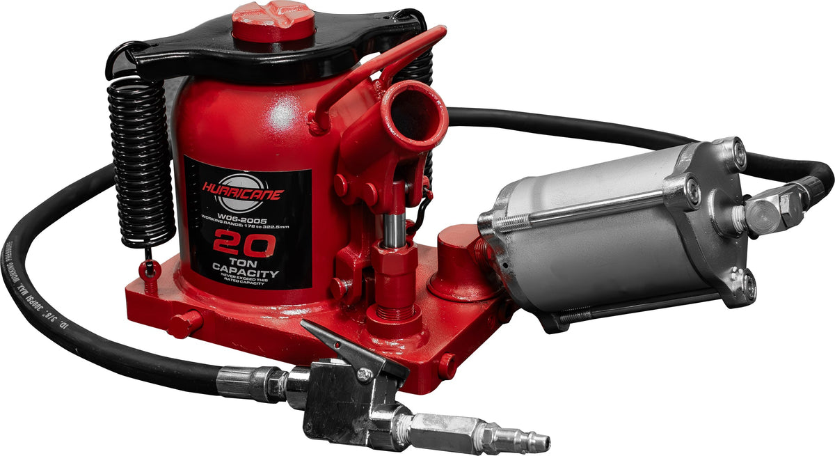 Hurricane W06-2005 Low Entry Pneumatic Bottle Jack - 20T