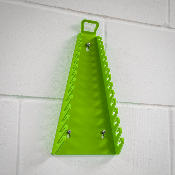 Sealey 
Premier Reverse Spanner Rack Capacity 15 Spanners - Hi-Vis Green