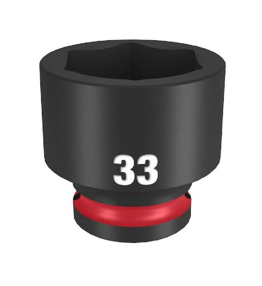 Milwaukee 4932500299 SHOCKWAVE Impact Socket 33mm x 1/2 Sq Drive