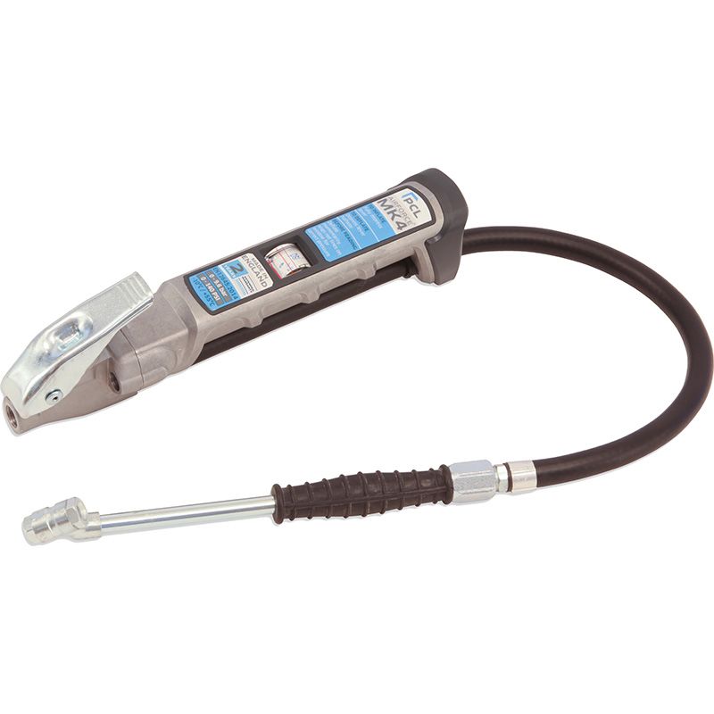 PCL AFG4H03 MK4 AIRFORCE Twin Hold-On Tyre Inflator - 0.53m Hose