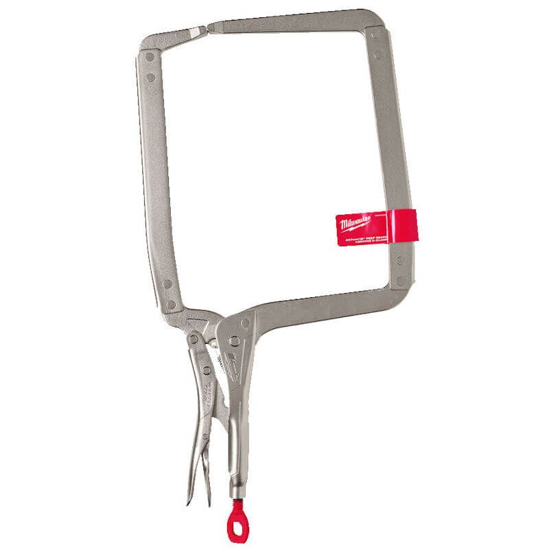 Milwaukee 18" Torque Lock Deep Reach Locking C-Clamp with Regular Jaws
