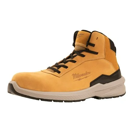 Milwaukee Flextred S3S Mid Cut Size 8 - Beige