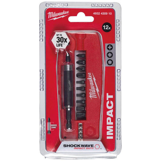 Milwaukee 12 Piece ShockWave Impact Duty Drive Guide Set