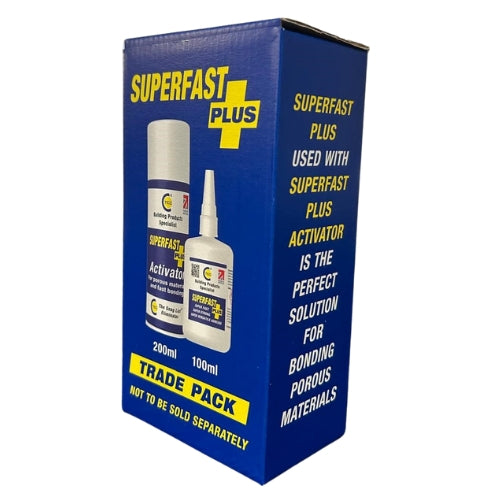 C-Tec Superfast Trade Kit – 100ml Adhesive & 200ml Activator